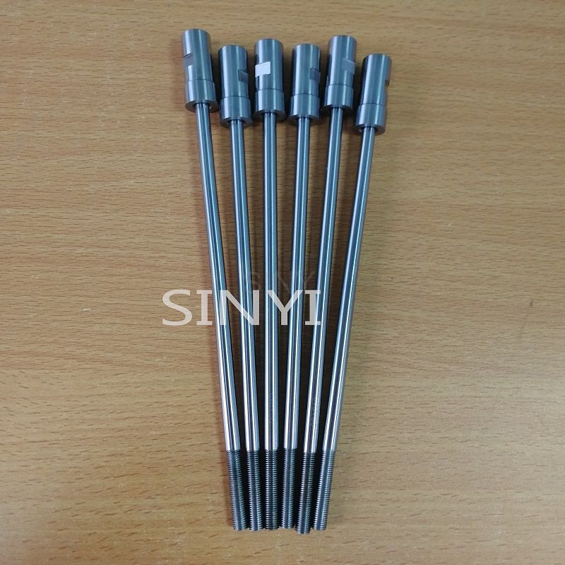 Straight Slotted Head Male Threaded Punch Ejector Pin